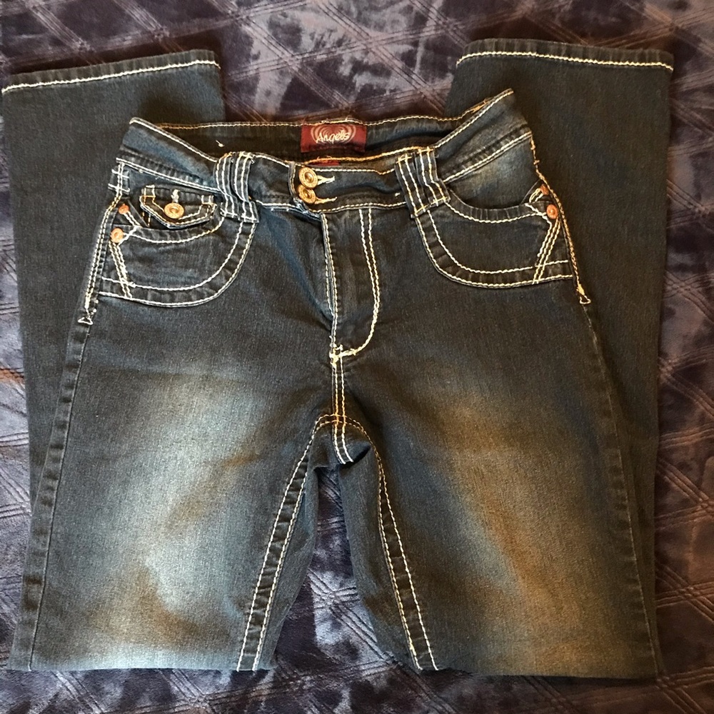 Angels jeans straight leg size 8